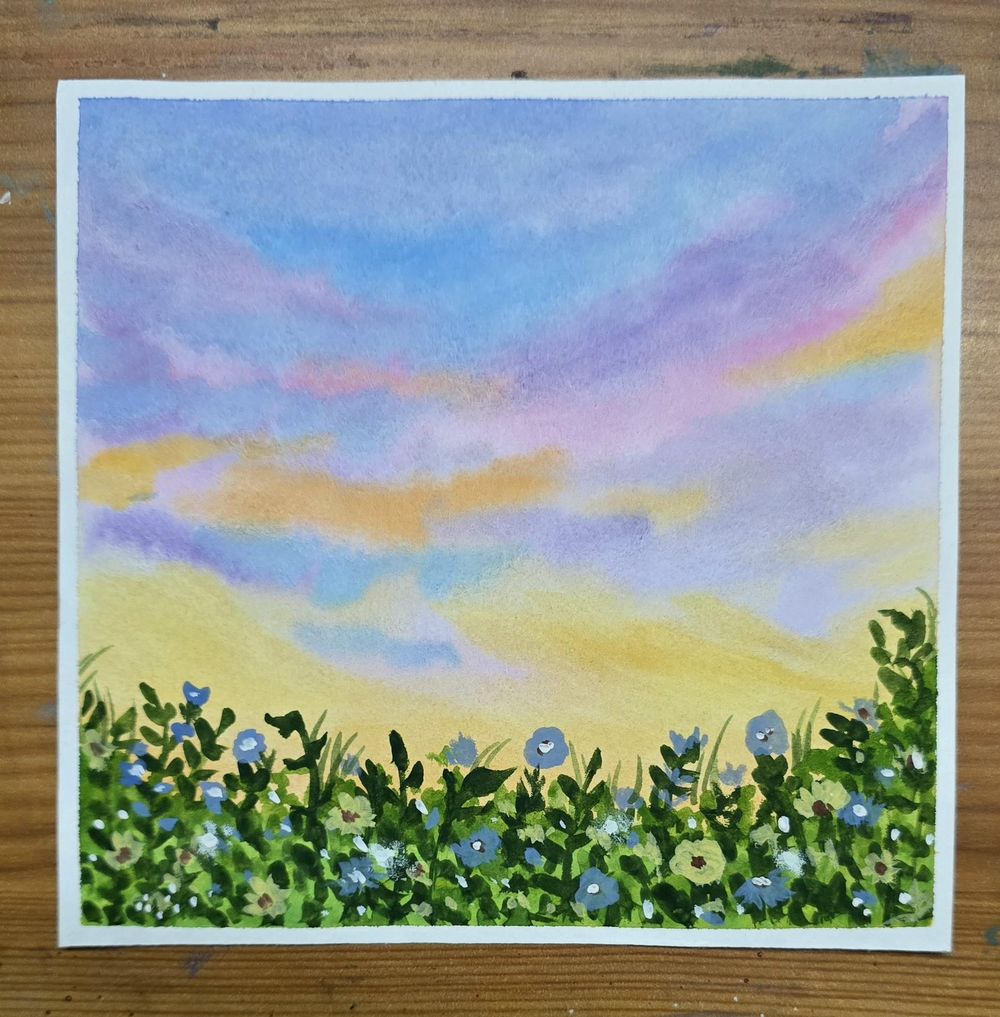 50 days of Watercolour paintings - image 44 - student project