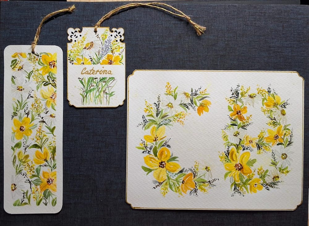 ELEGANT WATERCOLOUR FLORALS - image 1 - student project