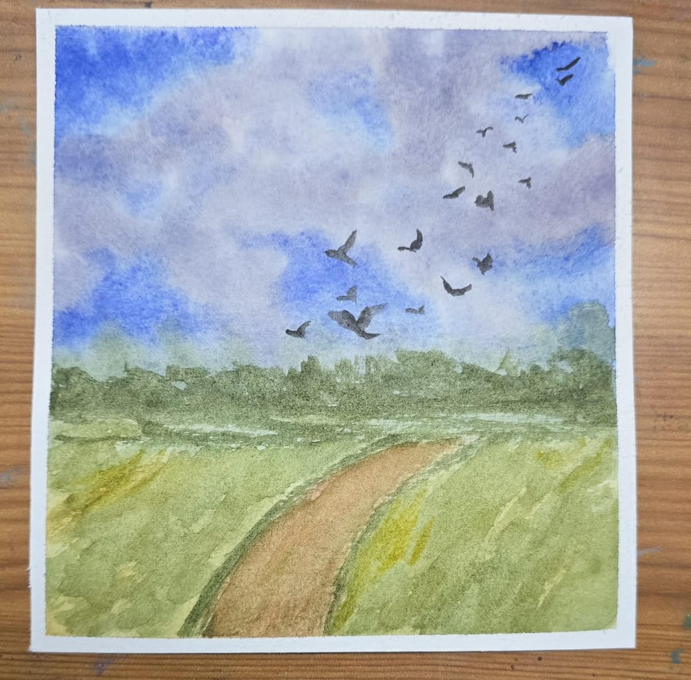 50 days of Watercolour paintings - image 45 - student project