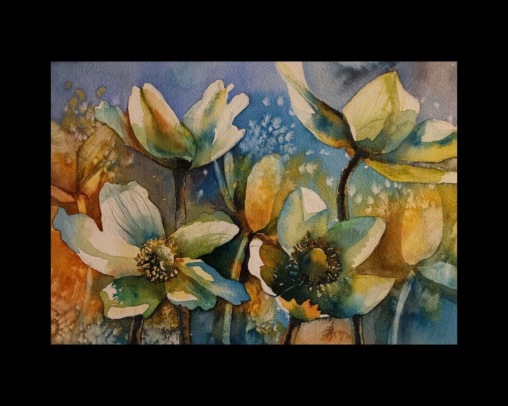 Aquarell - Anemonen - image 1 - student project