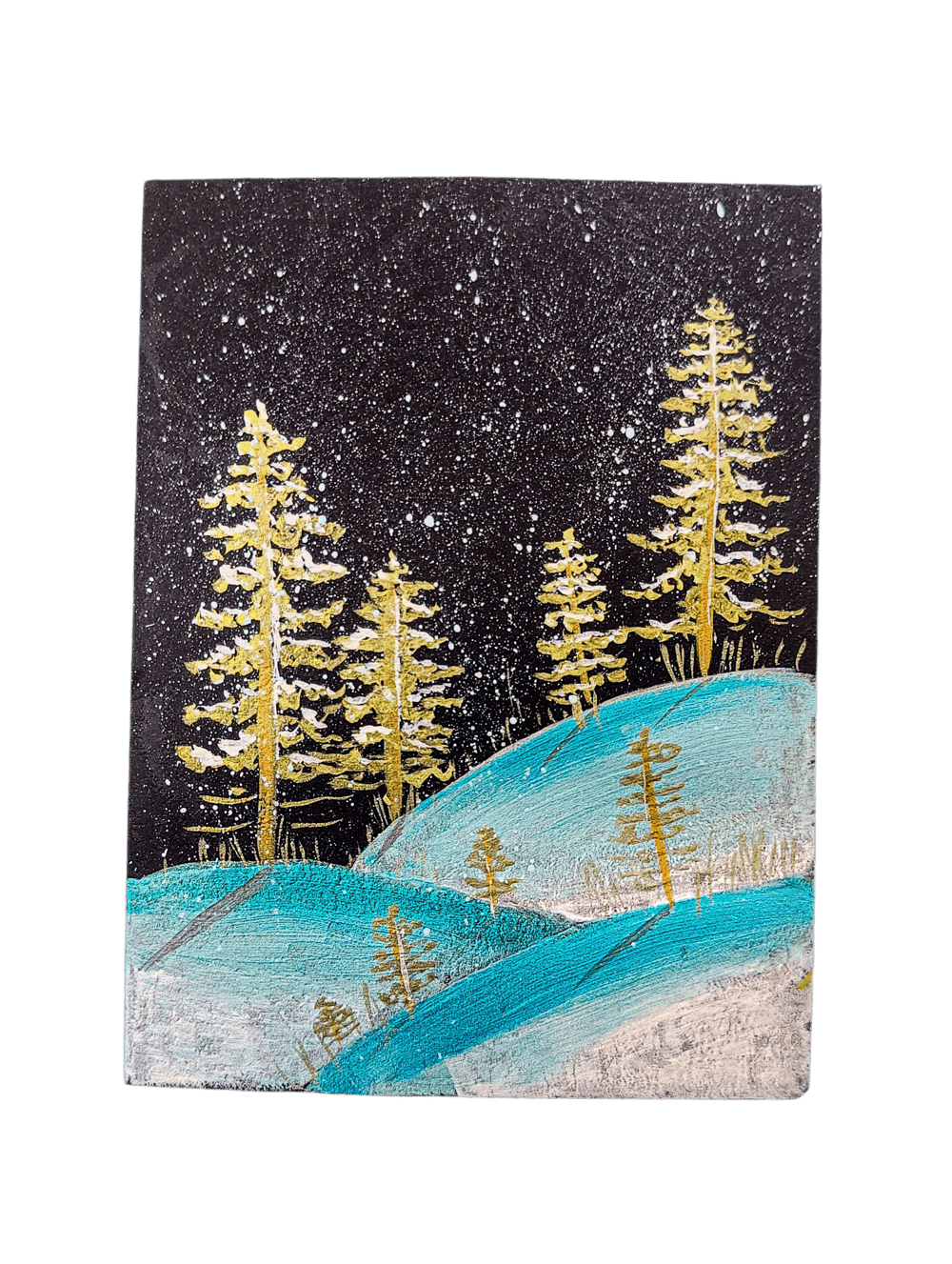 Shimmery Holiday Cards - image 3 - student project