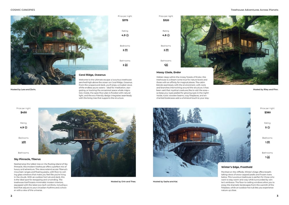 Catalogs in Adobe InDesign - image 3 - student project