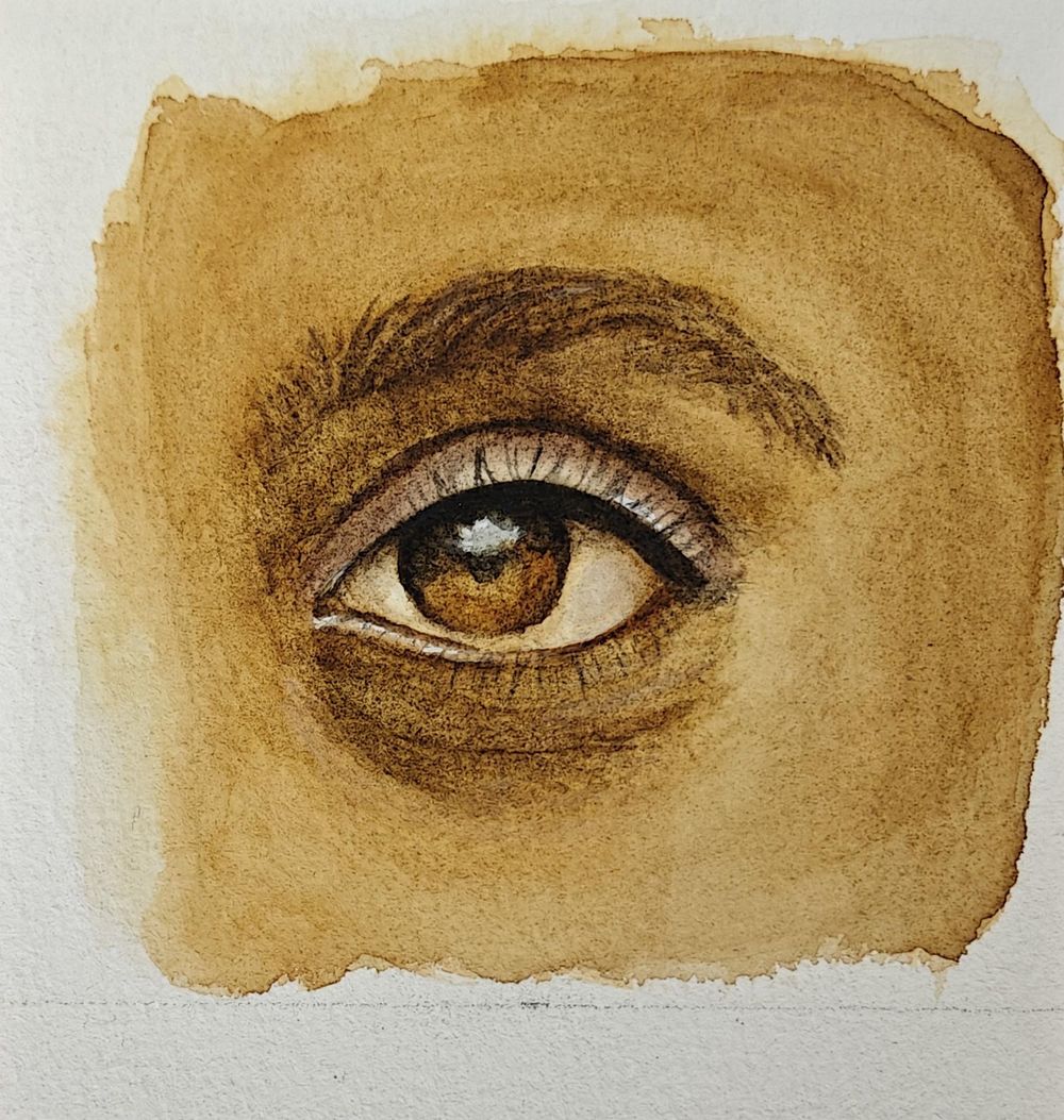 Dark skin eye study - image 2 - student project