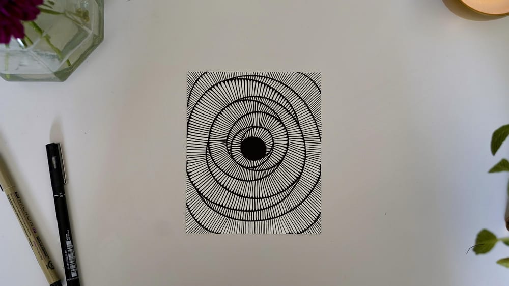 Daily Meditative Art Practice: Pen, Paper & Pattern || - image 4 - student project