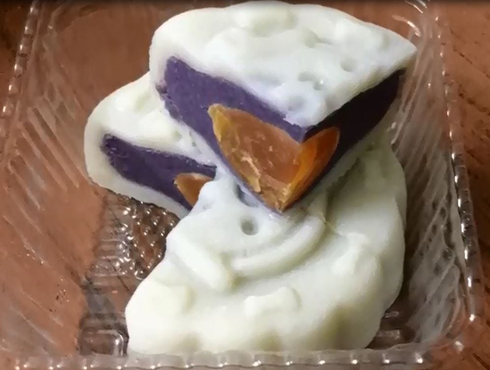 Snow Skin Purple Sweet Potato Moon Cake - image 1 - student project