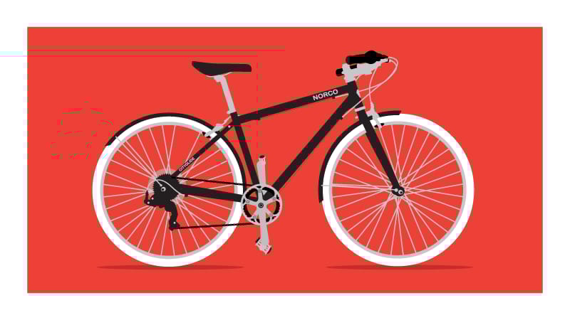 My Bike! (Actually mostly Kristin's) - image 2 - student project