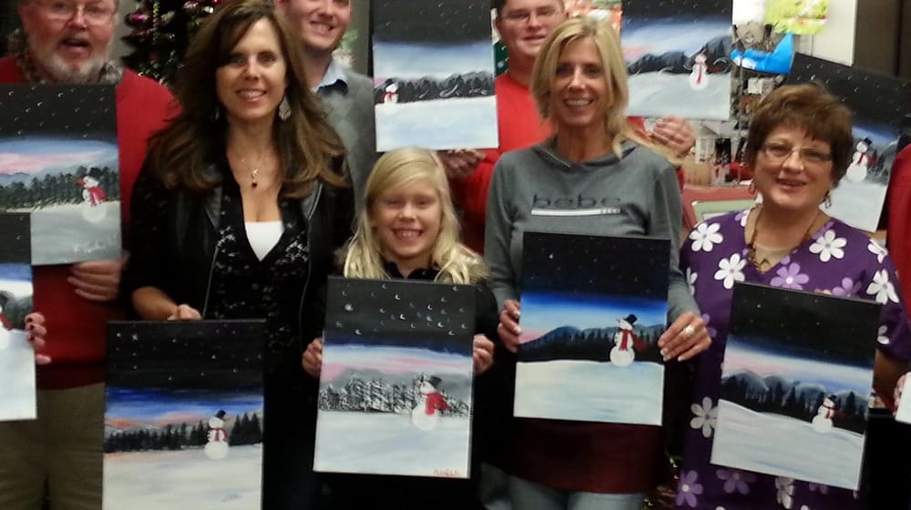 You CAN paint even if you can't draw a stick figure Skillshare Student Project