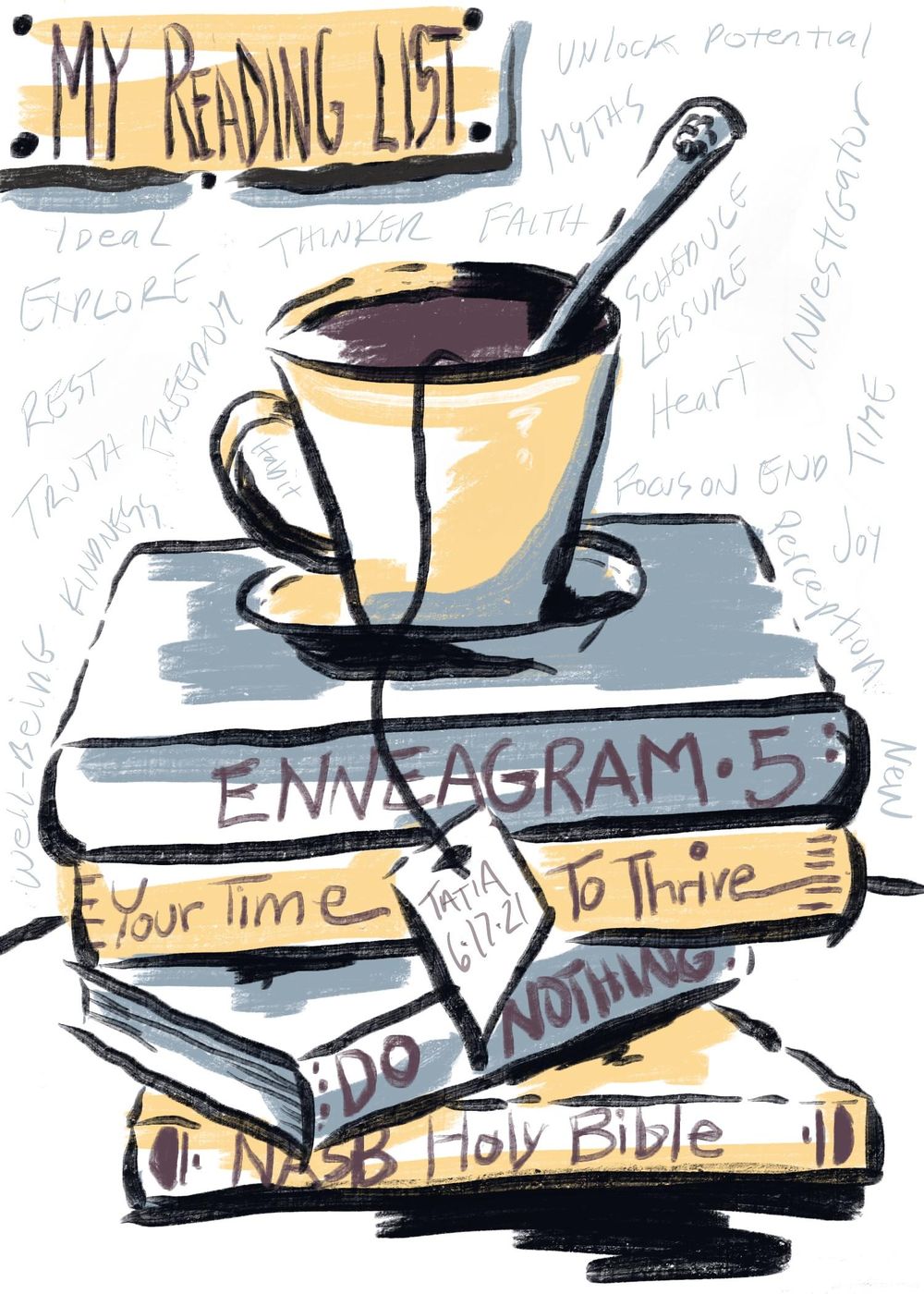 14 days Illustrated Journal- Tatia - image 11 - student project
