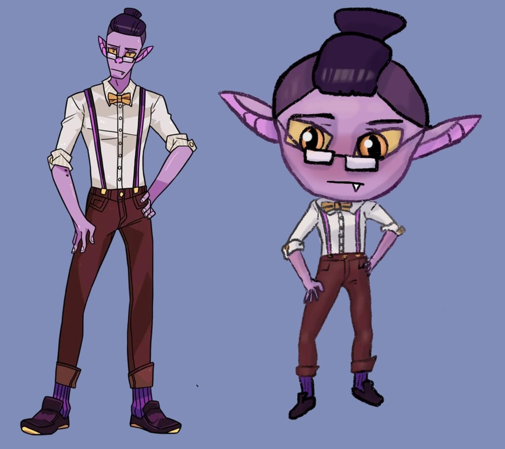 Liam the vampire - image 1 - student project
