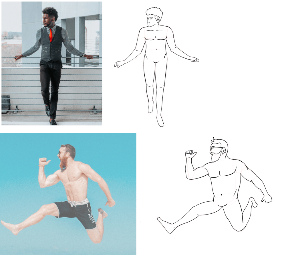 Male Body Exercises - image 3 - student project