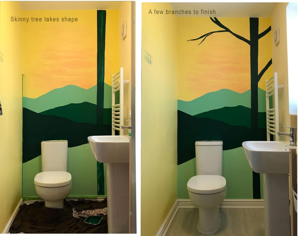 Bathroom Mural - image 3 - student project