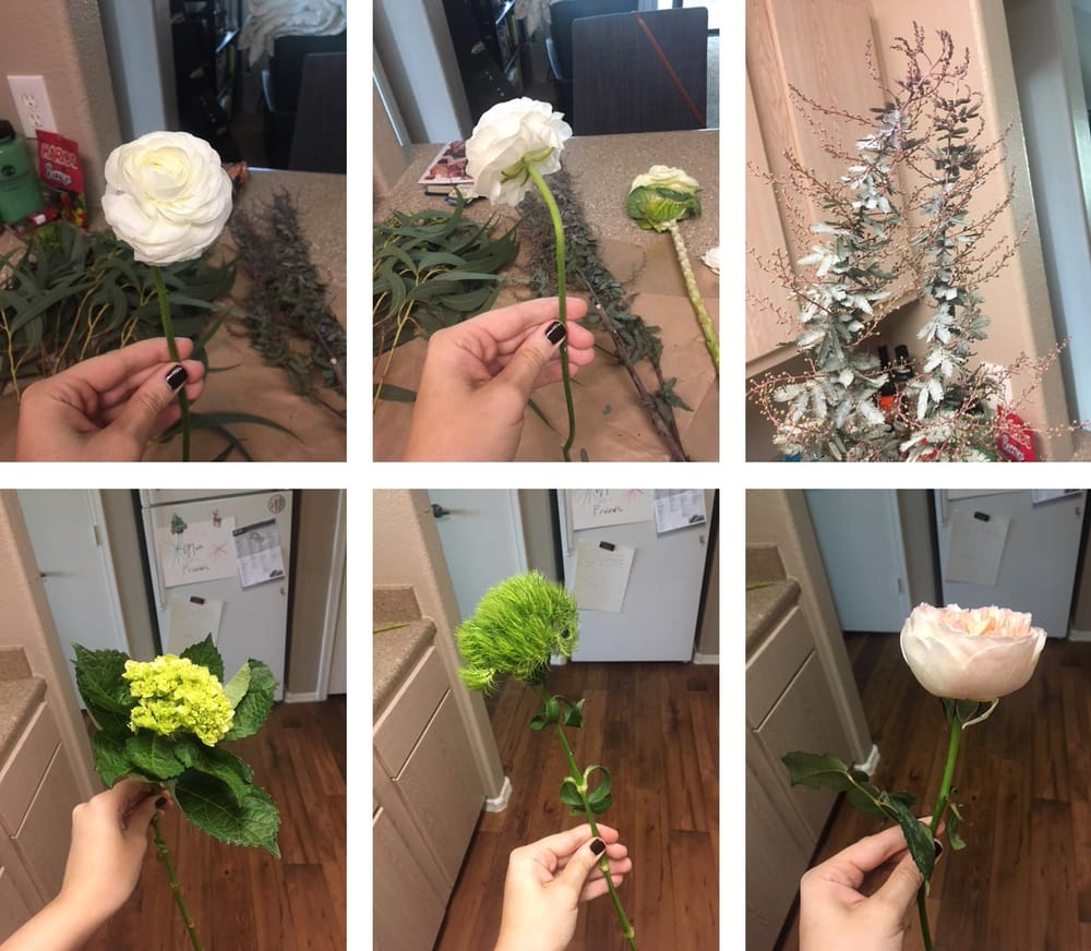 Dramatic Hydrangea and Ranunculus - image 2 - student project