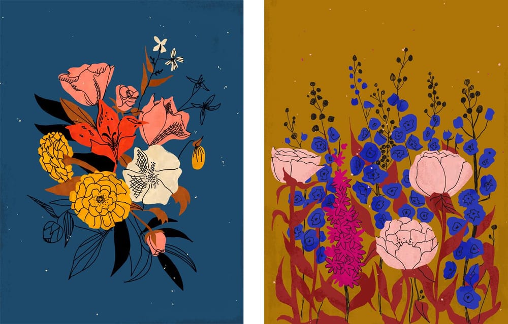 Floral Art Prints (HolycrapIlovethem) - image 1 - student project
