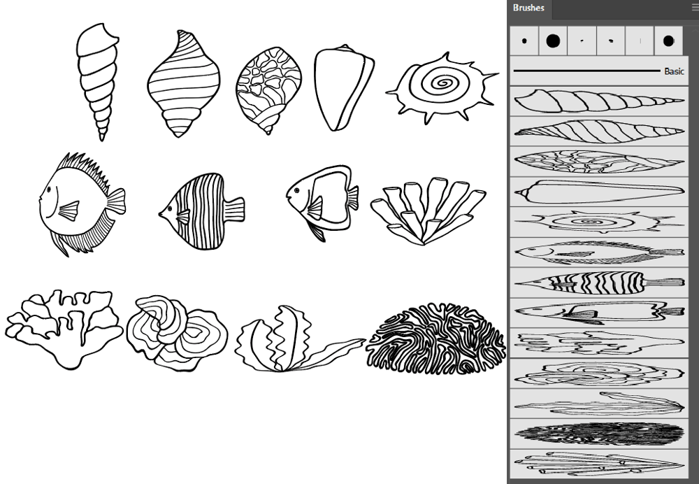 Under The Sea master pattern - image 4 - student project