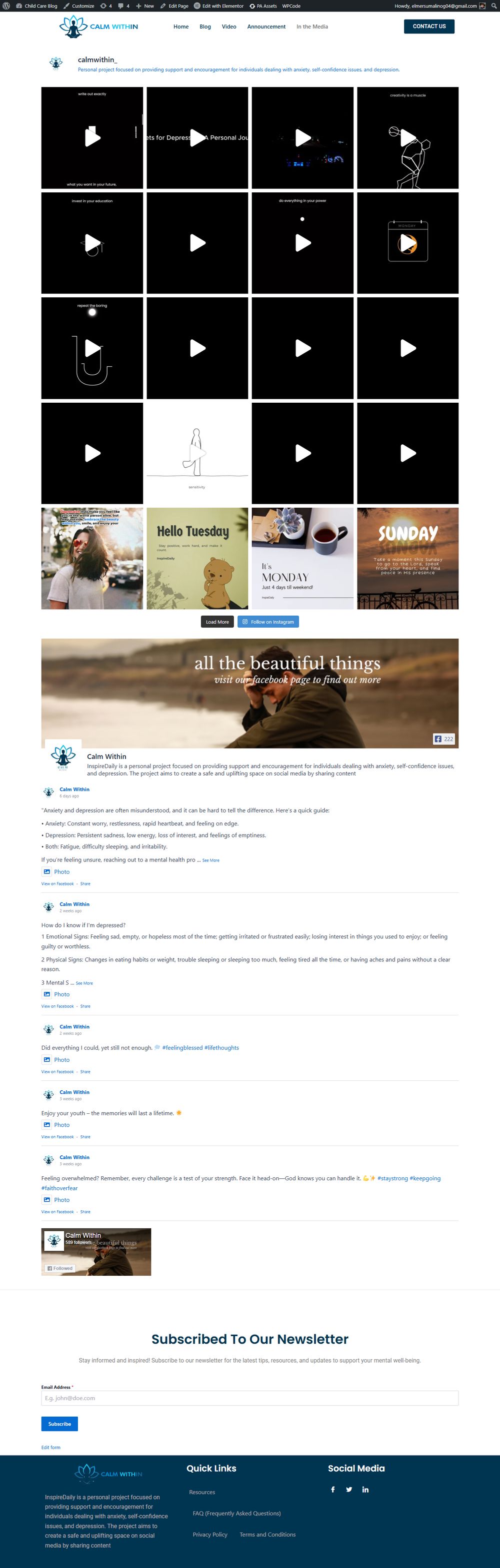 MY FIRST BLOG PAGE (https://calmwithin. site/) - image 5 - student project