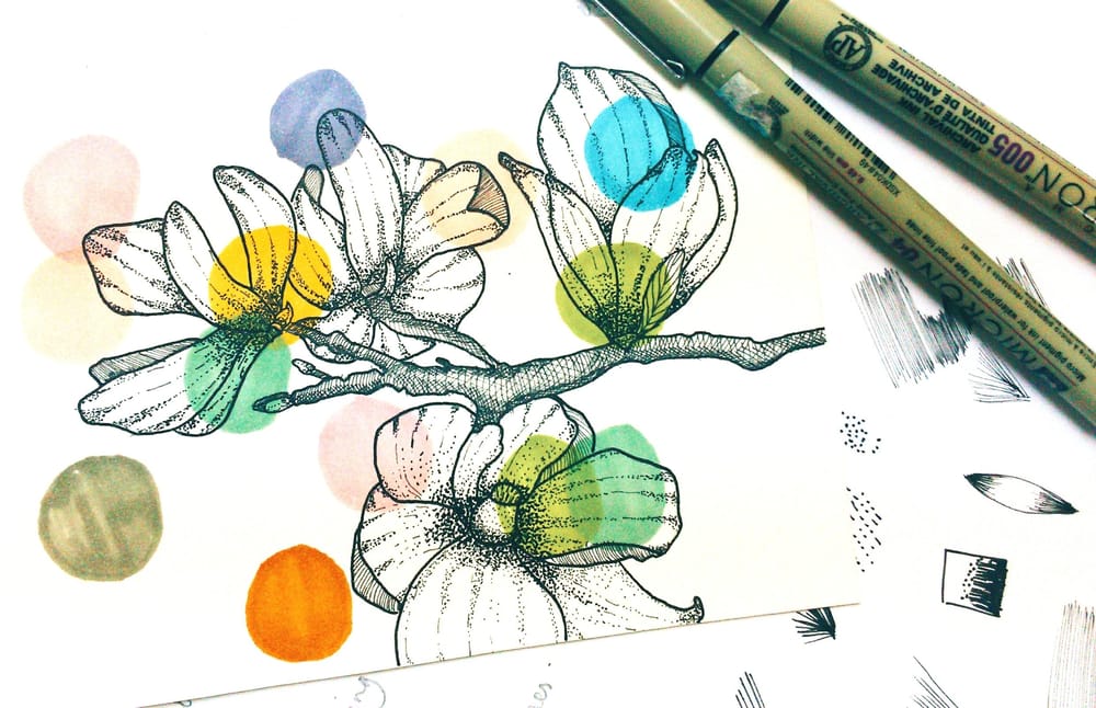 Magnolia Flower - image 3 - student project