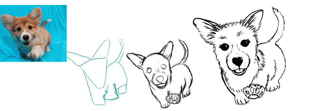Draw anything in 3 simple steps! - image 2 - student project