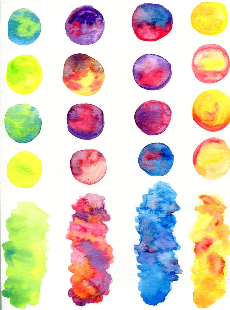 Watercolor Textures for Graphic Design - image 2 - student project