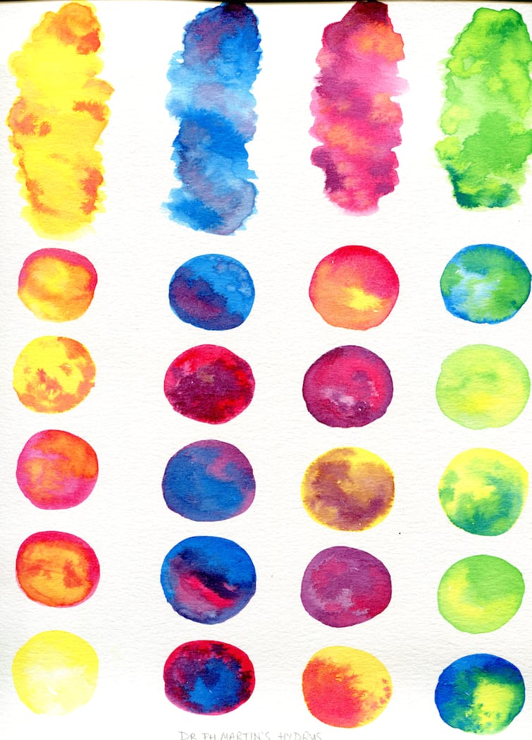 Watercolor Textures for Graphic Design - image 1 - student project