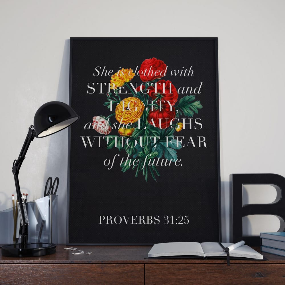 Proverbs 31:25 - image 4 - student project
