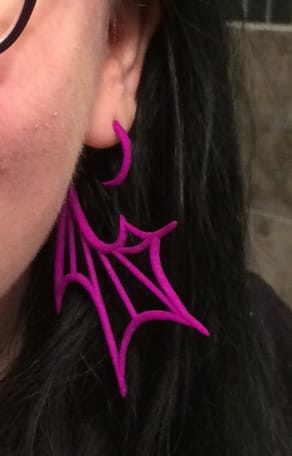 Bat wing shape! (UPDATE! A second attempt at printing!) - image 10 - student project