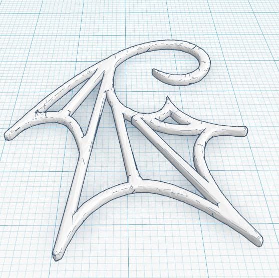 Bat wing shape! (UPDATE! A second attempt at printing!) - image 5 - student project