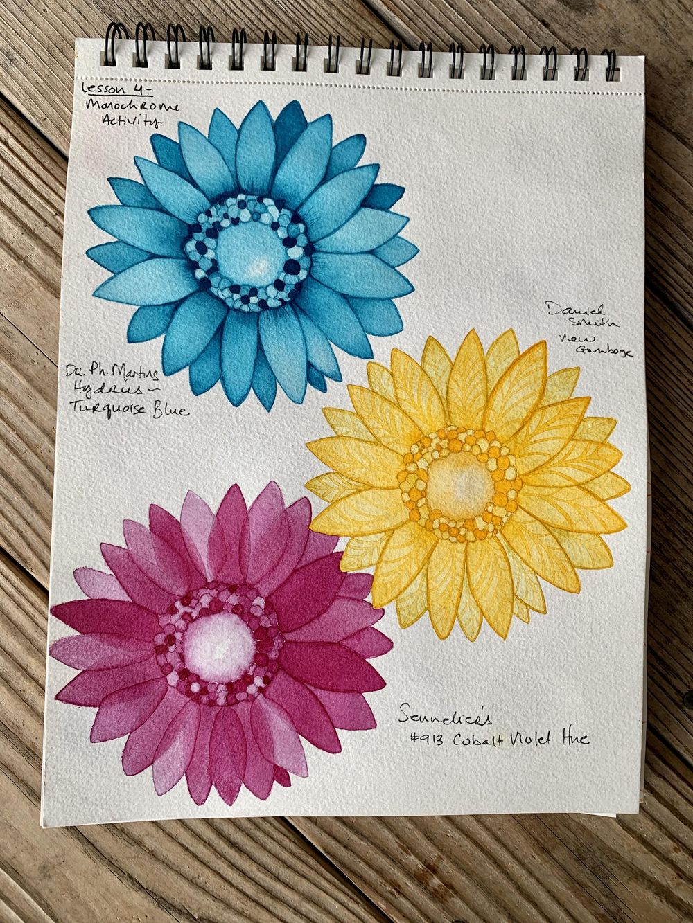 Exercises in Watercolor - image 5 - student project