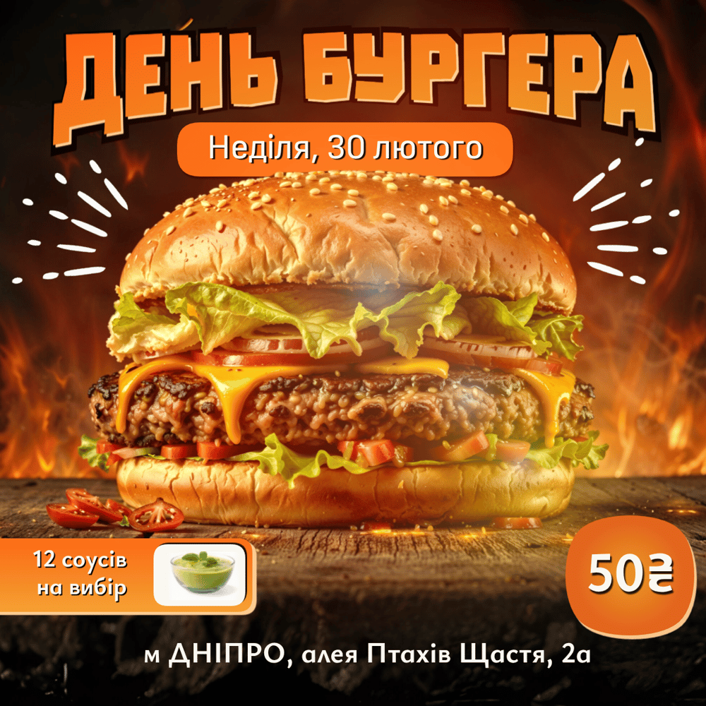 Burger Day - image 2 - student project