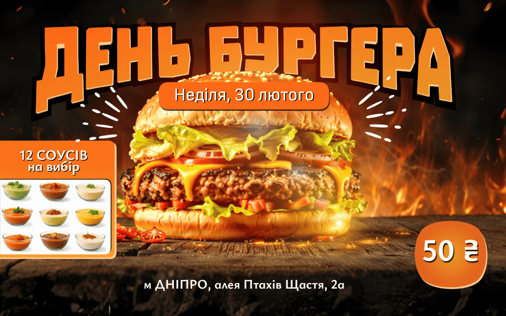 Burger Day - image 1 - student project