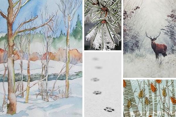 Watercolour Winter Wonderland - image 1 - student project