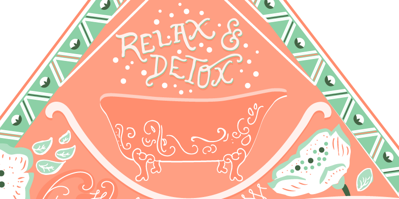 Bath Salt Label - image 8 - student project