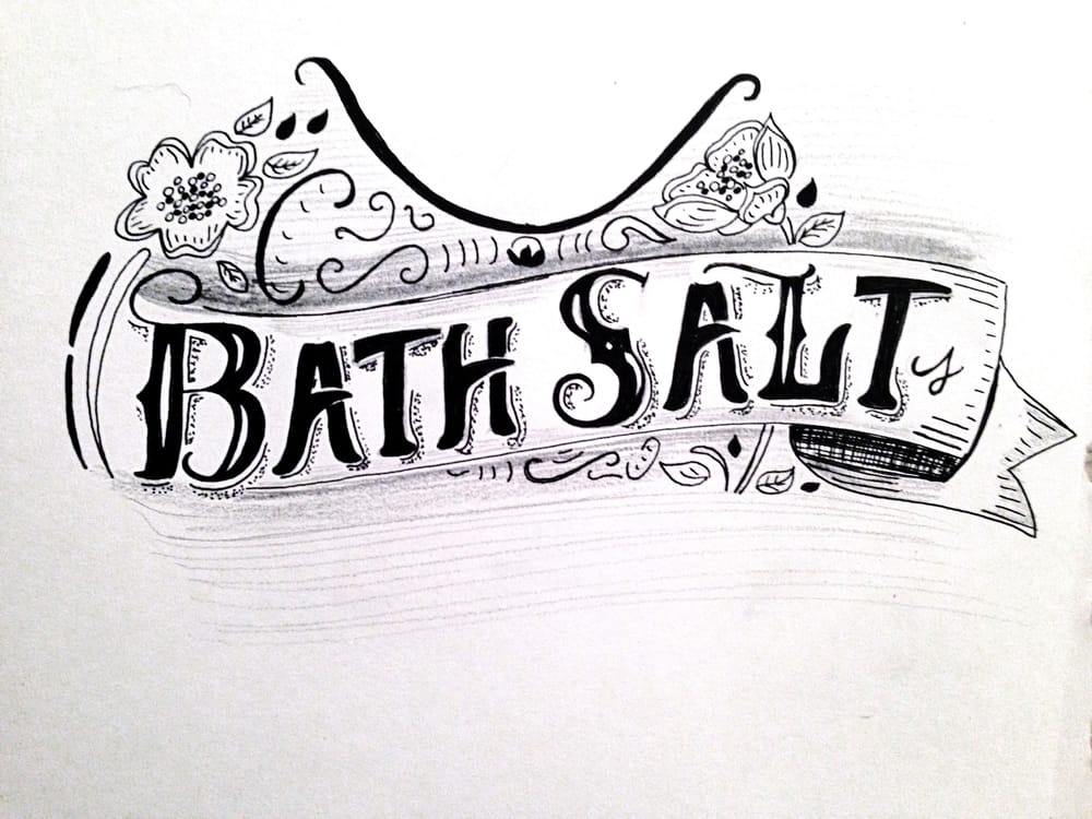 Bath Salt Label - image 15 - student project