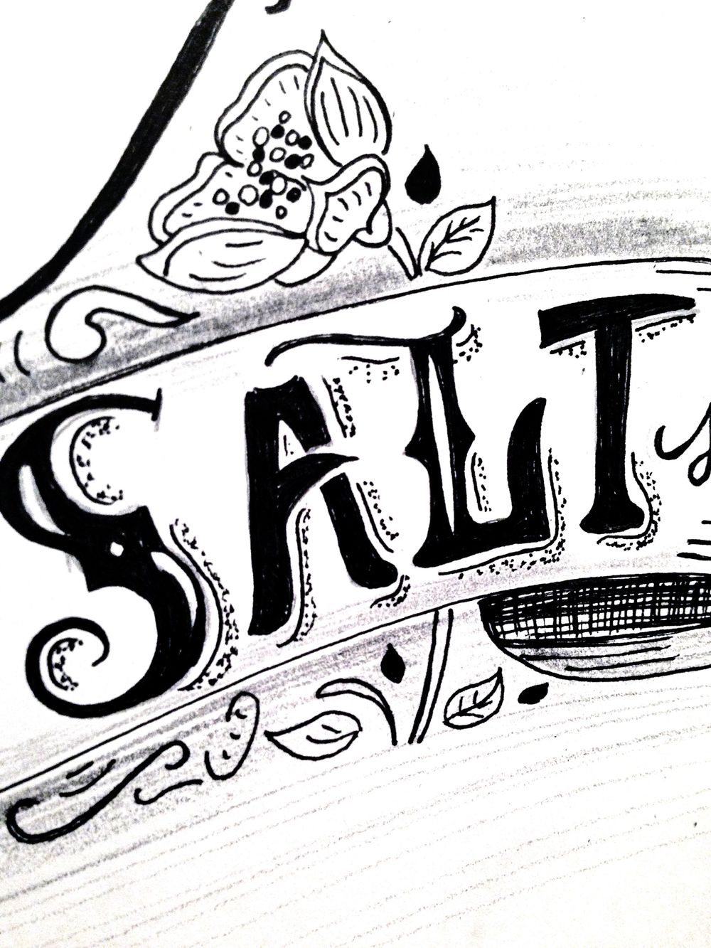 Bath Salt Label - image 16 - student project