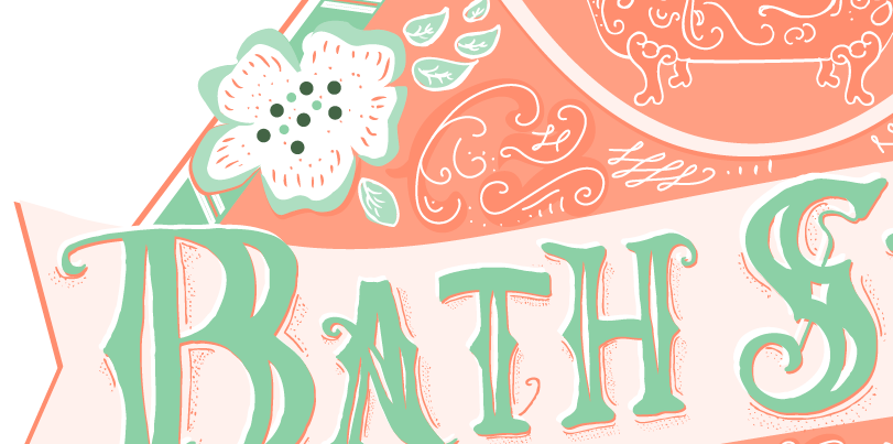 Bath Salt Label - image 7 - student project