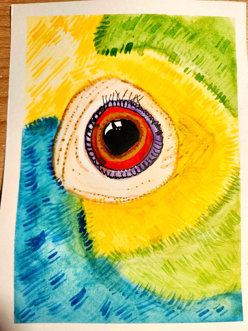 Deer, tiger, parrot - image 3 - student project