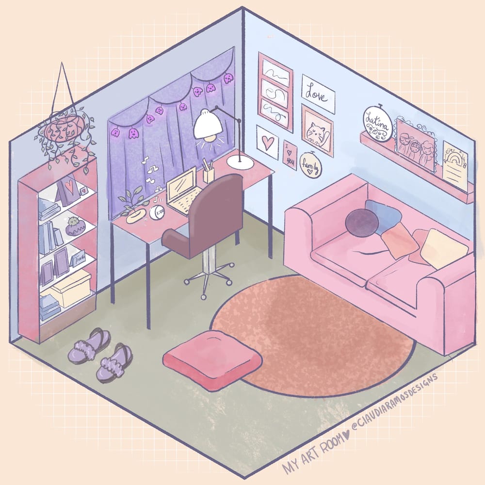 My Cute Living Room - image 1 - student project