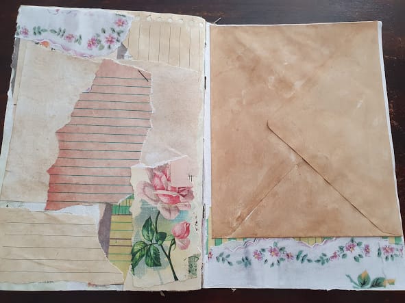 Up-cycled Brochure Inspiration Journal - image 1 - student project