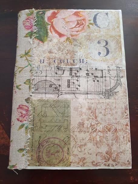 Up-cycled Brochure Inspiration Journal - image 3 - student project