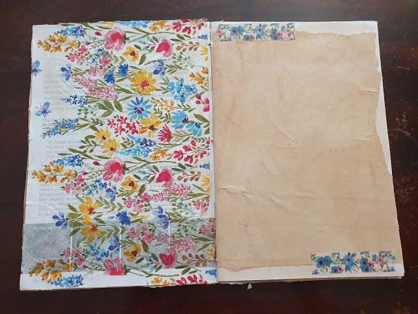 Up-cycled Brochure Inspiration Journal - image 2 - student project