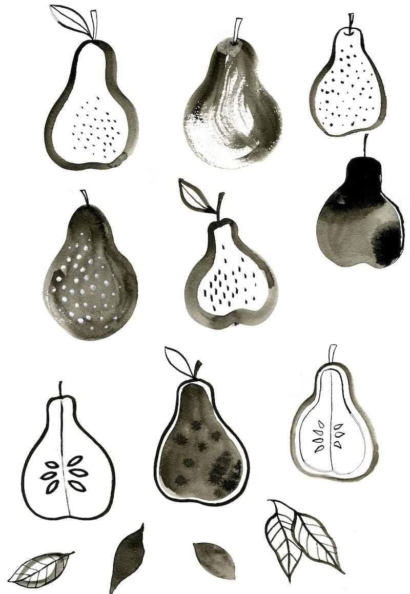 Pears pattern - image 1 - student project