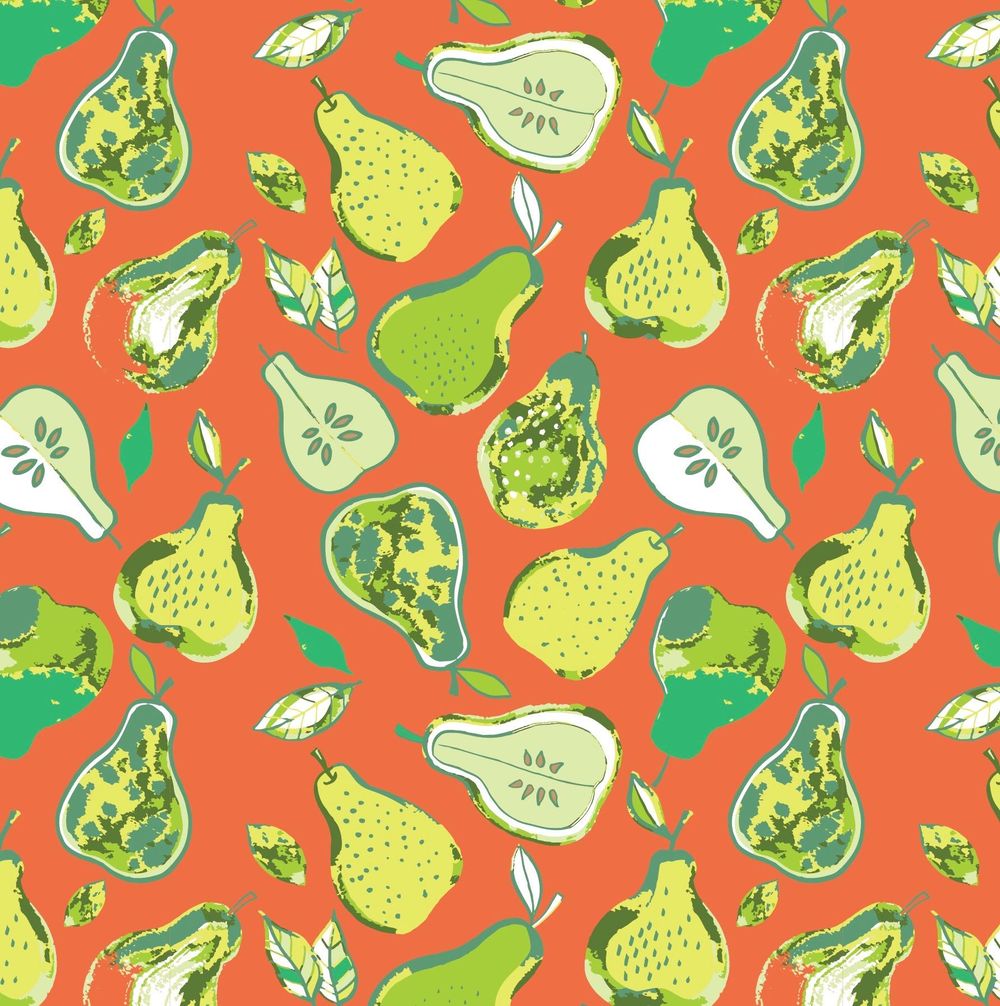 Pears pattern - image 2 - student project