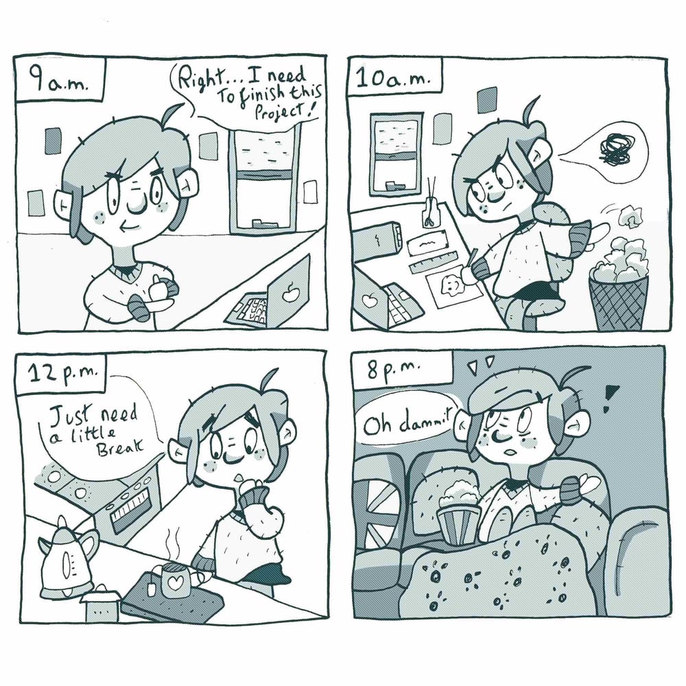 I procrastinate... - image 3 - student project