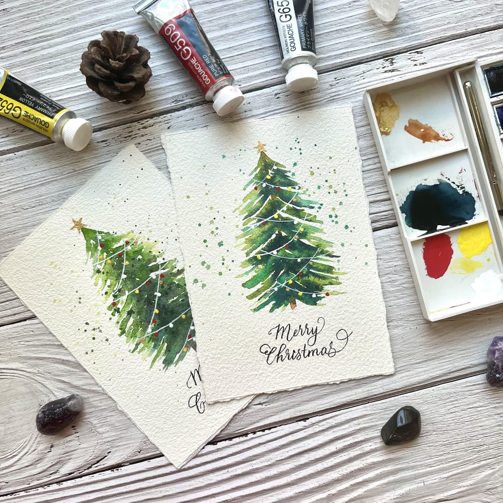 My 10-minute Christmas Card - image 1 - student project