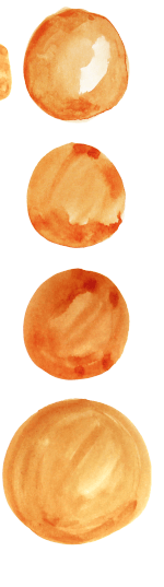 Painted Oranges Pattern - image 3 - student project