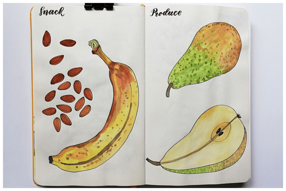 Daily Food Drawing - image 3 - student project