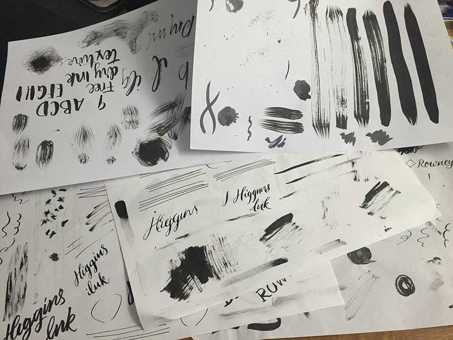 Lettering Tools - image 2 - student project