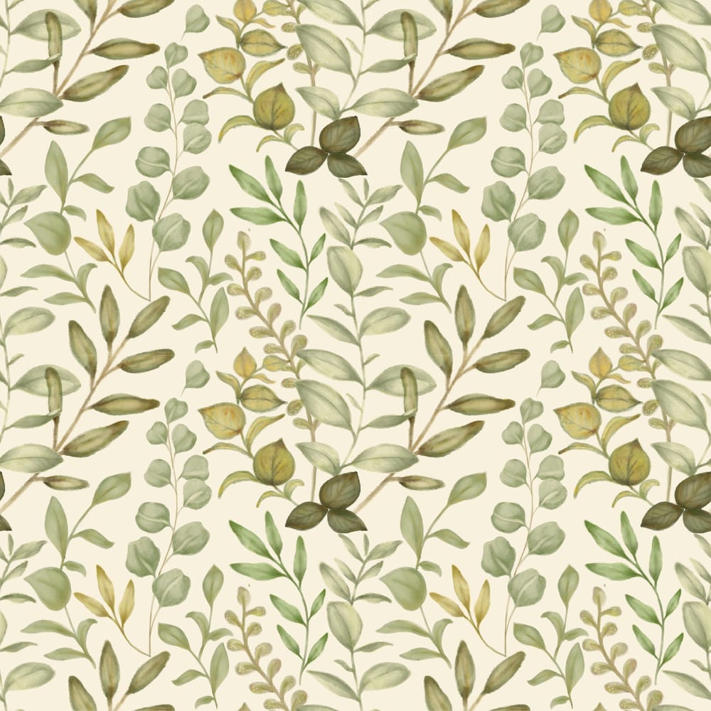 Botanical Pattern in Watercolor - image 3 - student project