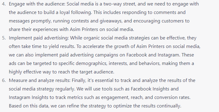 Prepare a social media strategy as a Social media manager for my business. - image 4 - student project