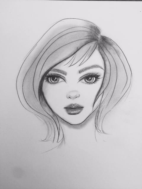 Building a female character - image 3 - student project