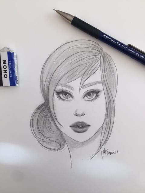Building a female character - image 2 - student project